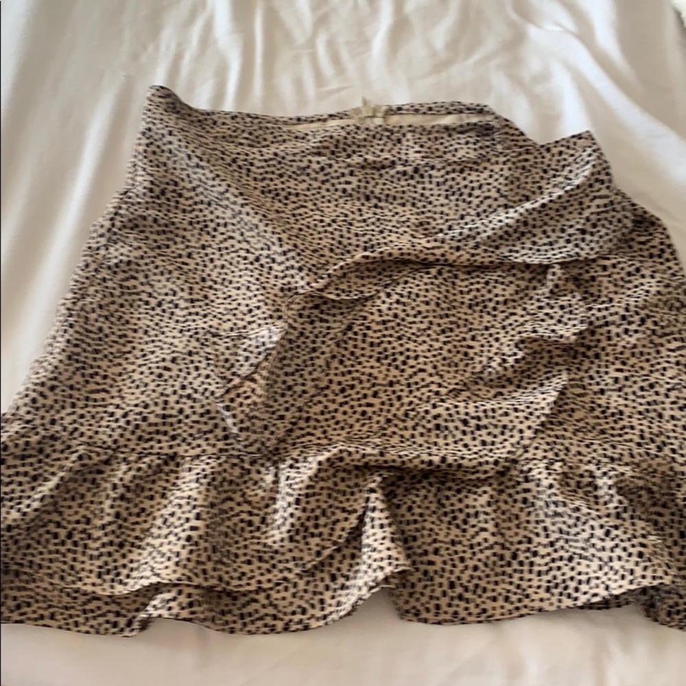 Cheetah miniskirt